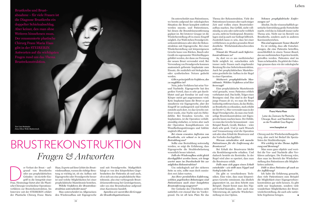 Brustrekonstruktion, Fragen & Antworten