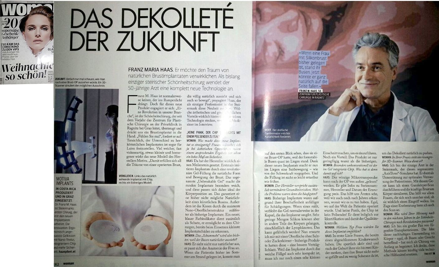 Das Dekolleté der Zukunft