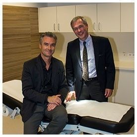 Die Ordinationseröffnung von Univ.-Doz.Dr. Franz Maria Haas in der Privatklinik Graz-Ragnitz