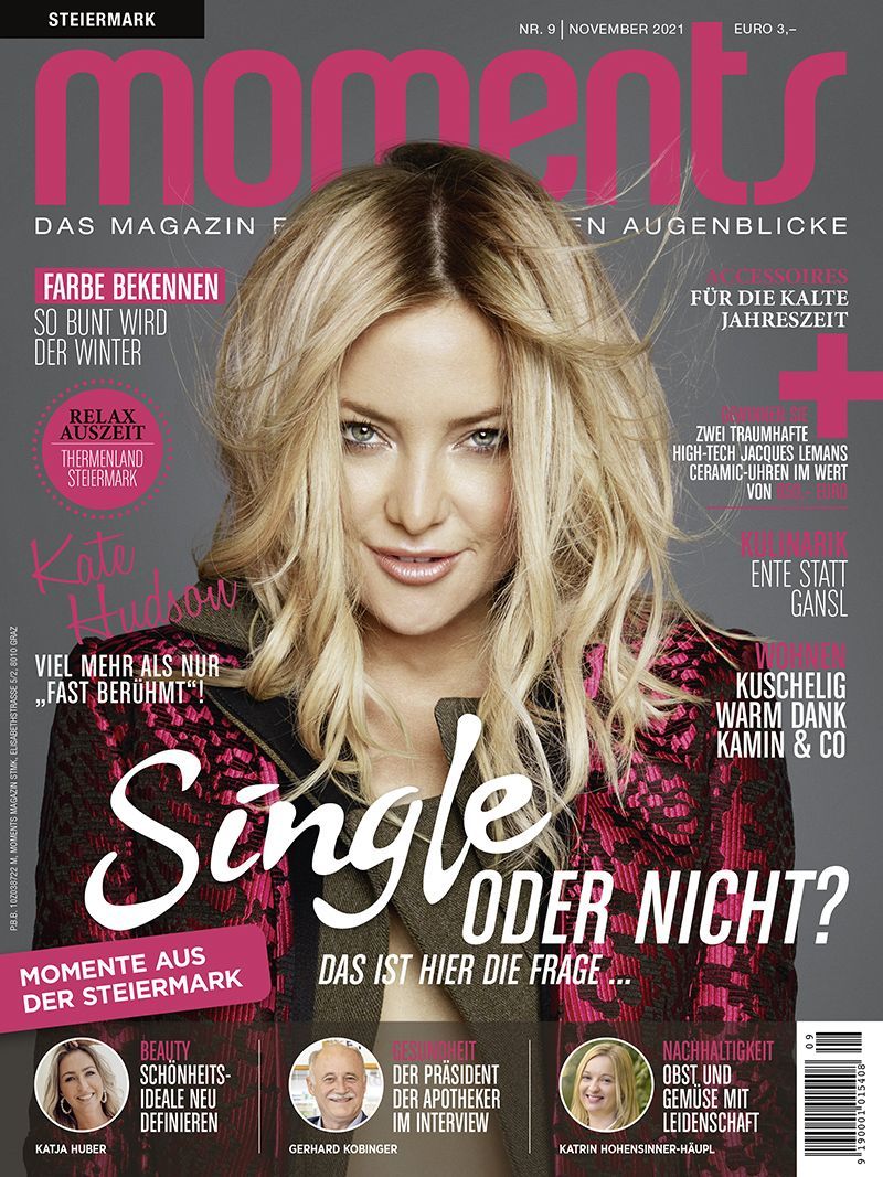 moments Magazin Cover
