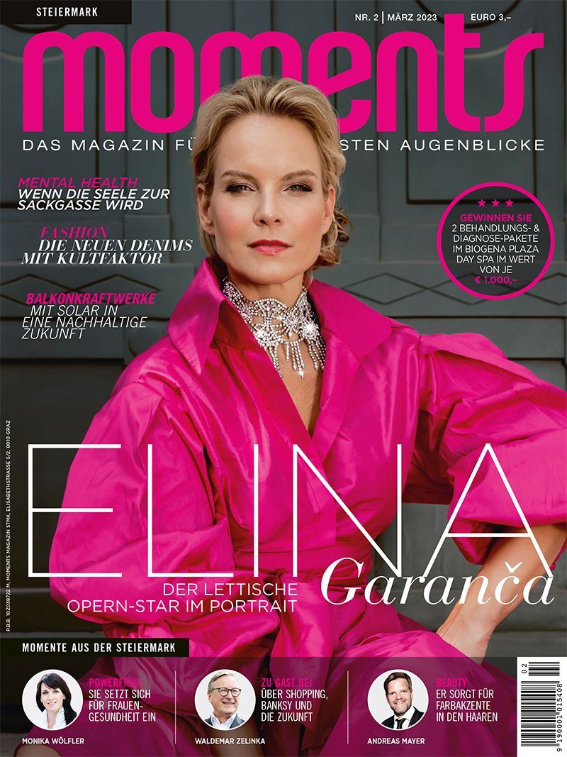 moments Magazin Cover