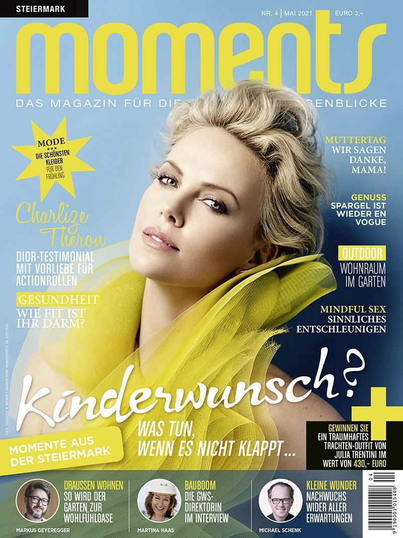moments Magazin Cover